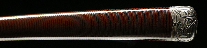 日本刀・河内守源国英・笛巻風茶鞘　JAPANESE SWORD by TOKKA