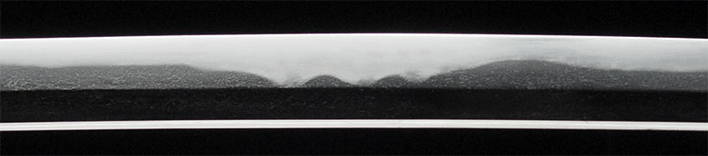 日本刀・河内守源国英・刀身中央　表　JAPANESE SWORD by TOKKA