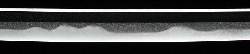 日本刀・河内守源国英・刀身中央　裏　JAPANESE SWORD by TOKKA